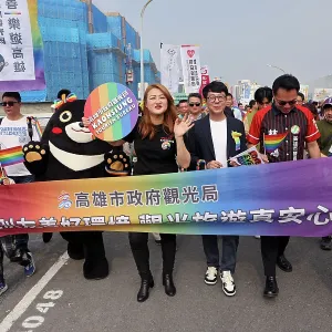 Kaohsiung Pride Parade 2025, Kaosiung, Taiwan - 29 Nov 2025