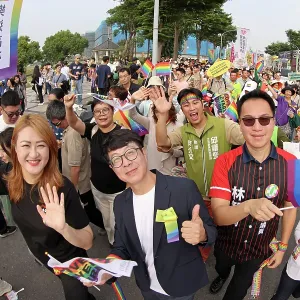 Kaohsiung Pride Parade 2025, Kaosiung, Taiwan - 29 Nov 2025