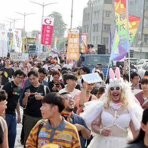 Kaohsiung Pride Parade 2025, Kaosiung, Taiwan - 29 Nov 2025