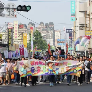 Kaohsiung Pride Parade 2025, Kaosiung, Taiwan - 29 Nov 2025