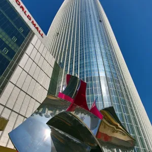 Lotte World Tower skyscraper and Mall in Jamsil, Seoul, Korea