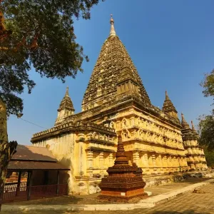 Mahabodhi Pagoda in Old Bagan, Bagan, Myanmar (Burma)