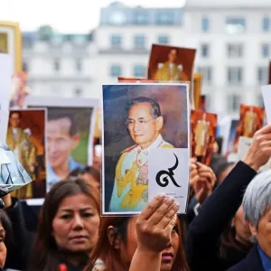 Prints of : Memorial for The Thai King
