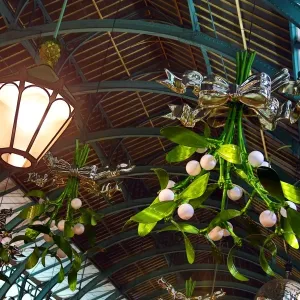 New Covent Garden Mistletoe Christmas Decorations in London