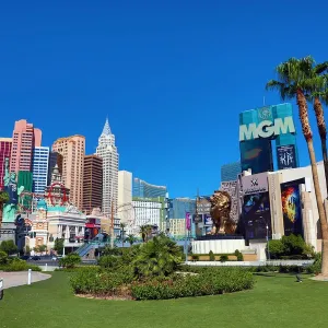 New York, New York Hotel, Las Vegas, Nevada, America