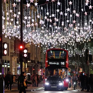 Oxford Street Christmas Lights switched on in London