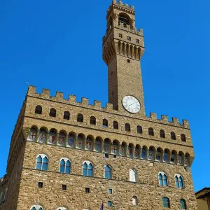 The Palazzo Vecchio Museum and Tower, Florence, Italy The Palazzo Vecchio Museum and Tower, Florence, Italy