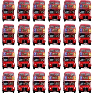 Red London Double-Decker Routemaster Bus Souvenir