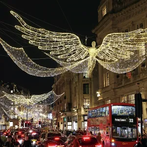 Regent Street Christmas Lights switched on in London