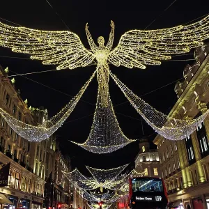 Regent Street Christmas Lights switched on in London