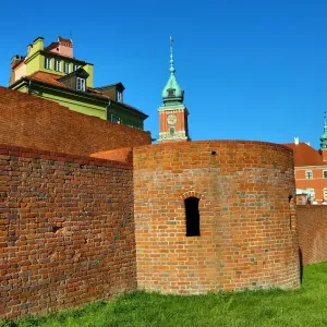 The Royal Castle in Castle Square in Warsaw, Poland