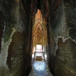 Ruins of Wat Ratchaburana Temple, Ayutthaya, Thailand