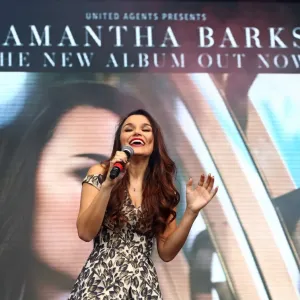 Samantha Barks at West End Live, Trafalgar Square, London