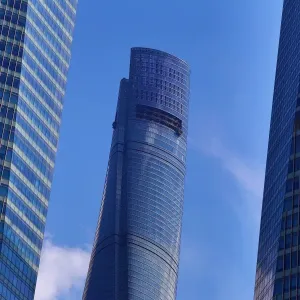 The Shanghai Central Tower skyscraper building in Luijiazui, Pudong, Shanghai, China
