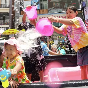 Songkran 2025 celebrations in Chiang Mai, Thailand