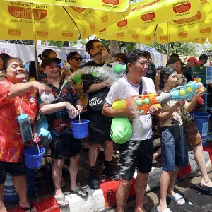 Songkran 2025 celebrations in Chiang Mai, Thailand
