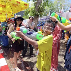 Songkran 2025 celebrations in Chiang Mai, Thailand