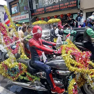 Songkran 2025 celebrations in Chiang Mai, Thailand