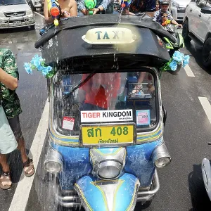 Songkran 2025 celebrations in Chiang Mai, Thailand