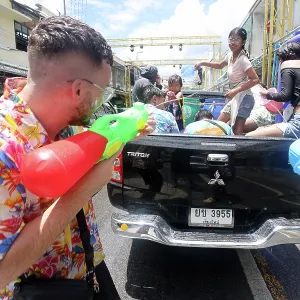 Songkran 2025 celebrations in Chiang Mai, Thailand