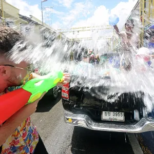 Songkran 2025 celebrations in Chiang Mai, Thailand