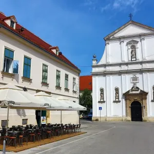 St. Catherines Church in Zagreb, Croatia