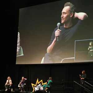 Tom Hiddleston at MCM London Comic Con, Excel, London, UK - 23 Oct 2021