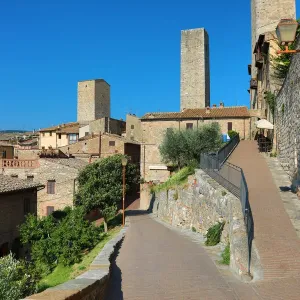 Towers in the city of San Gimignano, Tuscany, Italy Towers in the city of San Gimignano, Tuscany, Italy