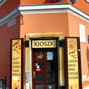 Traditional Kioszk Shop, Budapest, Hungary