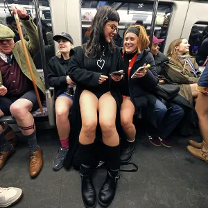 No Trousers Tube Ride London 2026