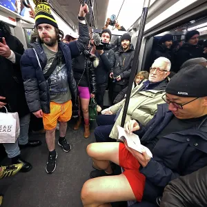 No Trousers Tube Ride London 2026