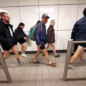 No Trousers Tube Ride London 2026