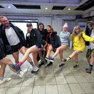 No Trousers Tube Ride London 2026