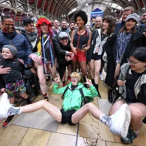 No Trousers Tube Ride London 2026
