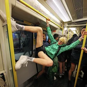 No Trousers Tube Ride London 2026