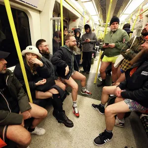 No Trousers Tube Ride London 2026