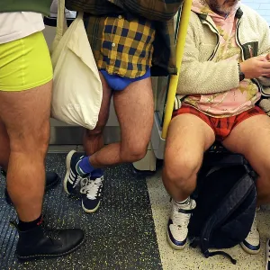No Trousers Tube Ride London 2026