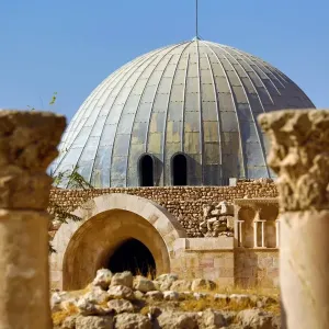 The Umayyad Palace in the Amman Citadel, Jabal Al-Qala, Amman, Jordan
