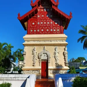 Wat Phra Singh Temple in Chiang Mai, Thailand