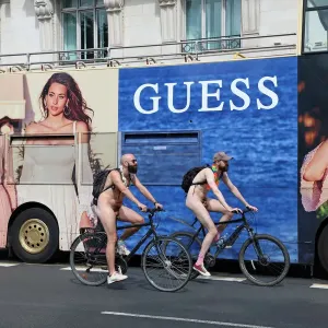 Prints of : World Naked Bike Ride 2021