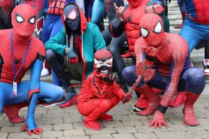 Editor's Picks: 4 year old Carnage takes on Spiderman at MCM London Comic Con, Excel, London