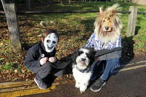 All Dogs Matter Halloween Dog Walk, Hampstead Heath, London