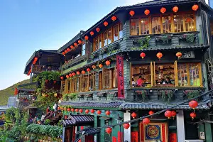 Architecture: Amei Tea House near Jiufen Old Street in Jiufen, Taiwan, ROC