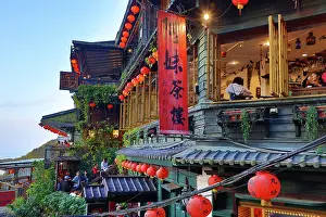 Architecture: Amei Tea House near Jiufen Old Street in Jiufen, Taiwan, ROC