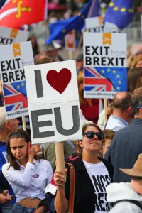 Anti-Brexit March for Europe, London, UK
