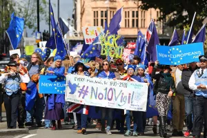 Anti-Brexit March for Europe, London, UK