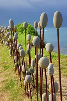 Taiwan: Art installation at Jialulan Recreation Area, Taitung County, Taiwan