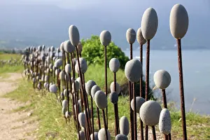 Taiwan: Art installation at Jialulan Recreation Area, Taitung County, Taiwan