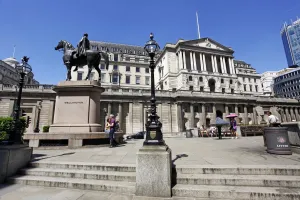 Centre: The Bank of England, London