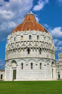 Saint: Baptistery of St John, Piazza dei Miracoli, Pisa, Italy